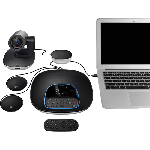 Logitech GROUP Video Conferencing System with Expansion Mics