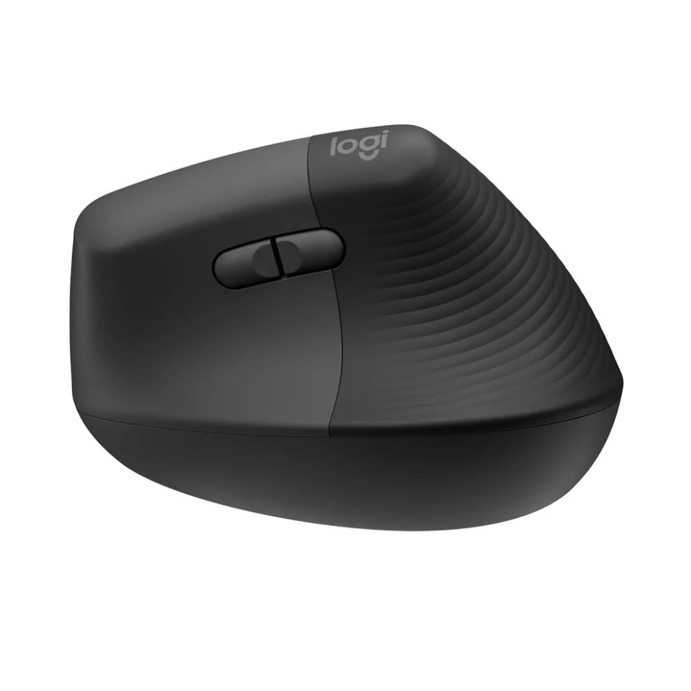 Logitech Lift Vertical Ergonomic Wireless Mouse (Graphite)