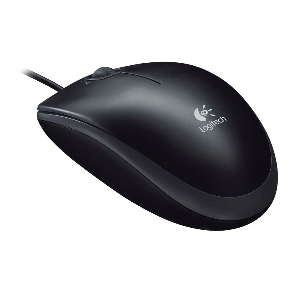 Logitech M110 Optical Mouse – Black