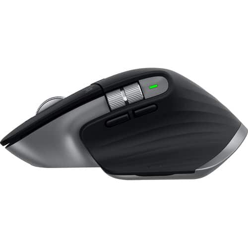 Logitech MX Master 3S for Mac Wireless Mouse (Space Gray)