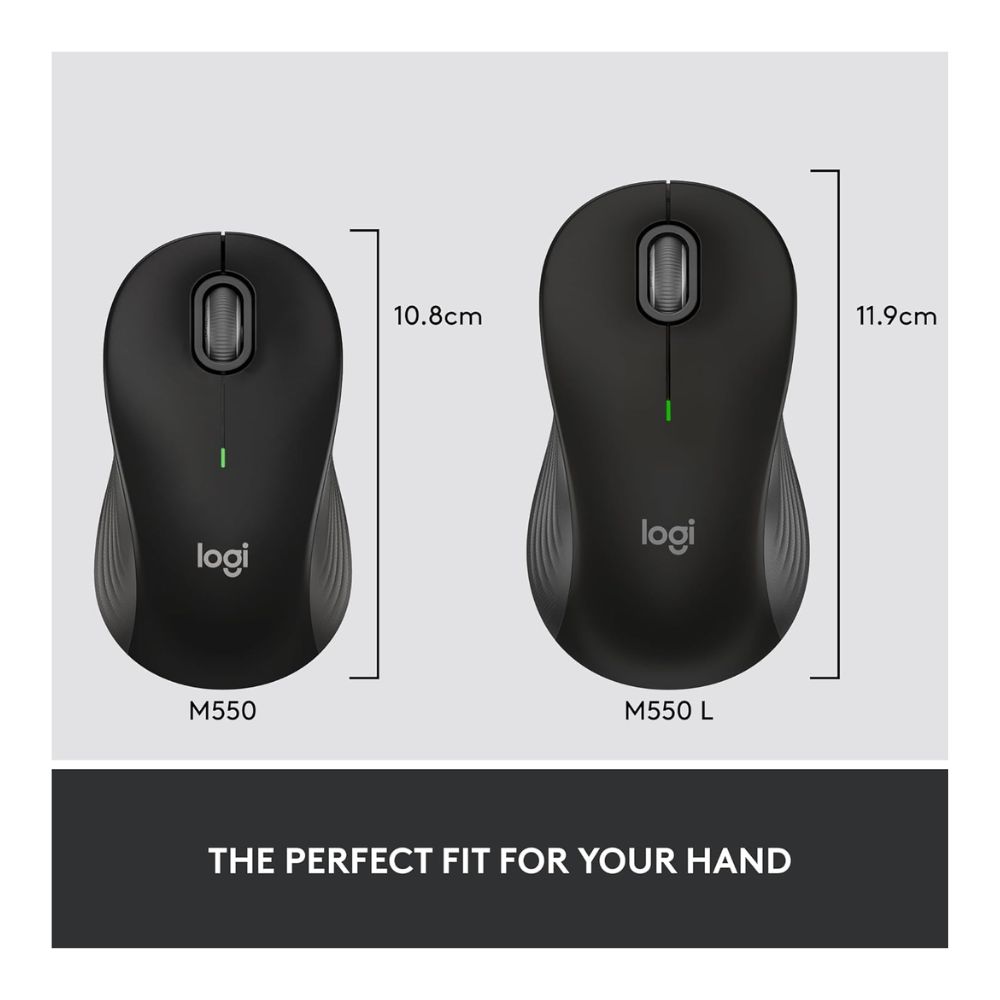 Logitech Signature M550 L Full Size Wireless Mouse