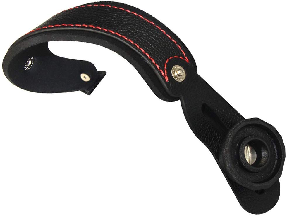 LYNCA Camera Hand Strap(Black-Red-Yellow)