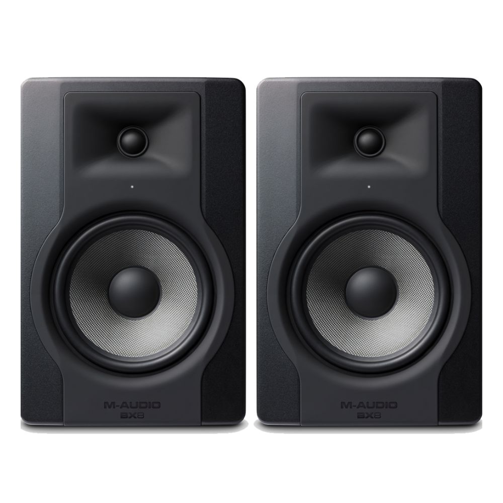 M-Audio BX8 D3 8inch Powered studio monitor (pair)