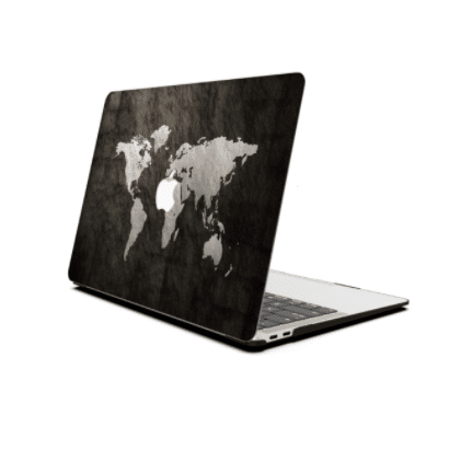 MacBook Pro 13 Inch / 16 Inch Plastic Hard Shell Protective- World Map