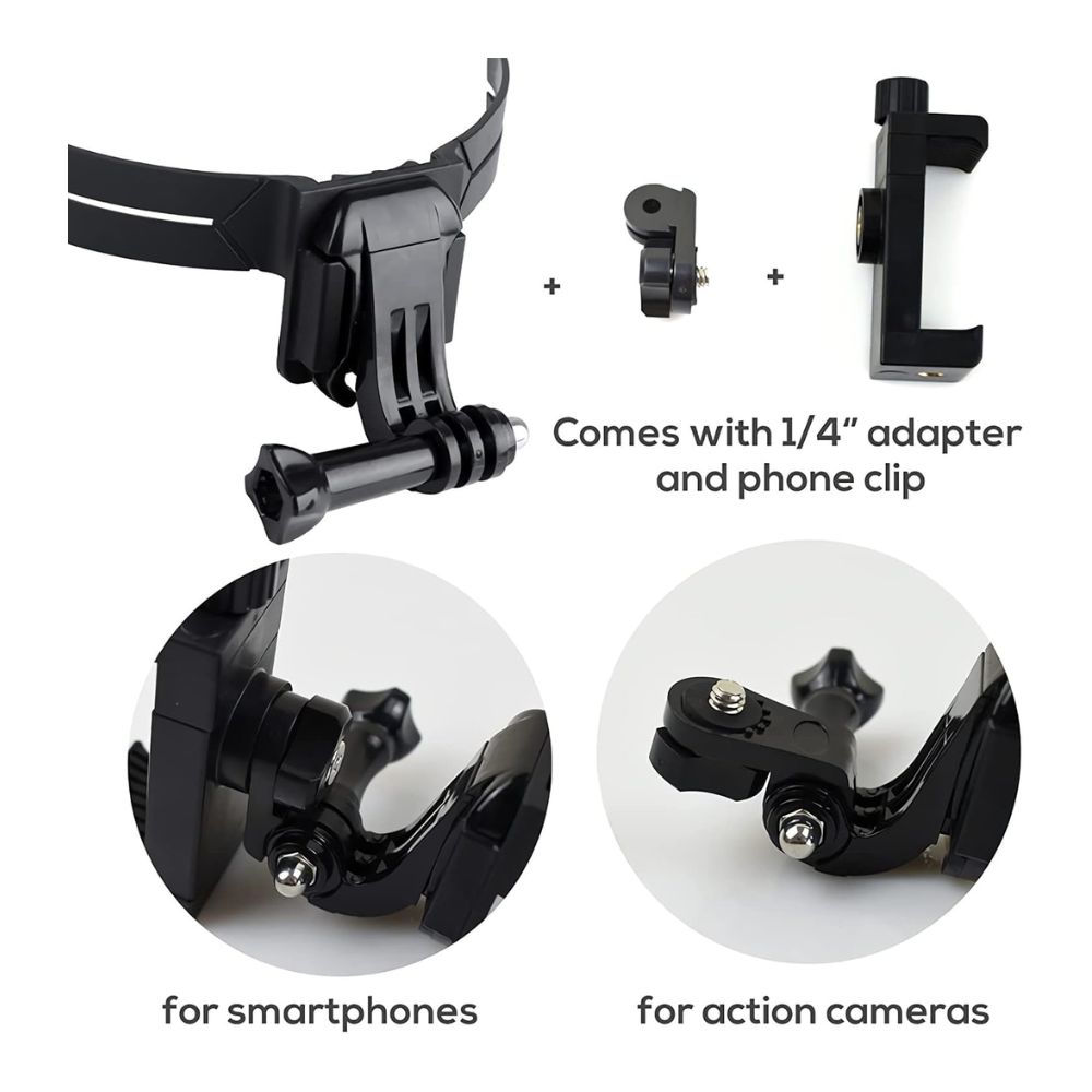 MAKINGTEC Motorcycle Helmet Chin Mount Kit for Gopro