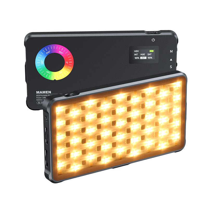 Mamen LED-SL-C02 (10W) RGB Video Light Panel