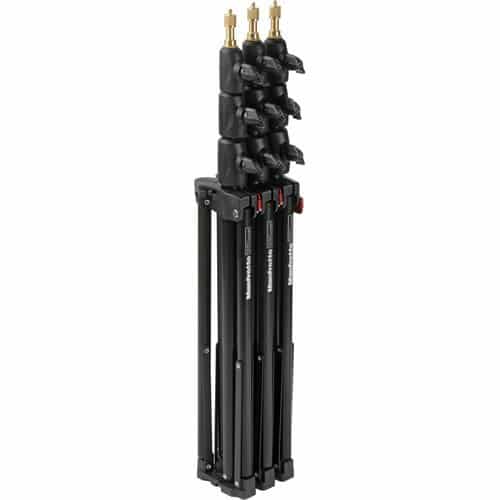 Manfrotto Alu Air-Cushioned Compact Stand (Black, 7.7′)