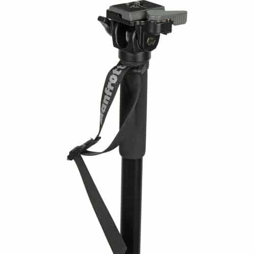 Manfrotto Aluminum Fluid Video Monopod RC2 Quick Release