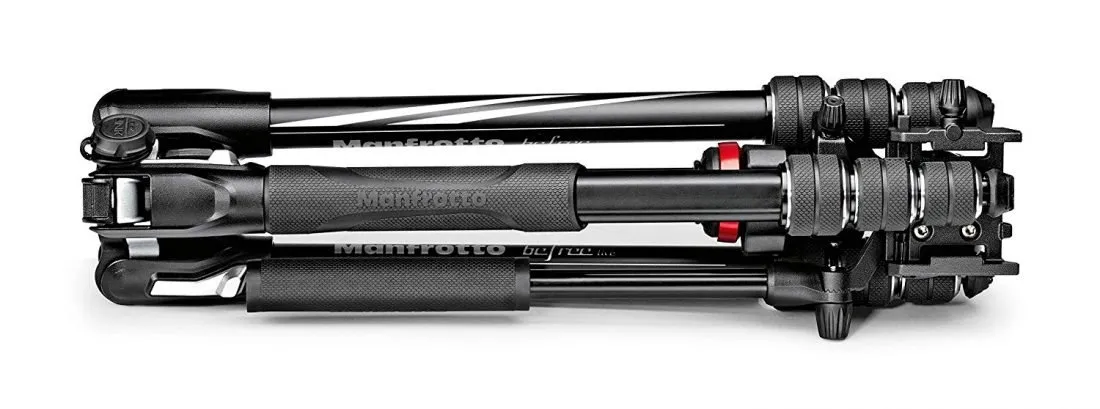 Manfrotto MVKBFR Befree Live Aluminum Lever-Lock Tripod Kit with EasyLink &amp; Case