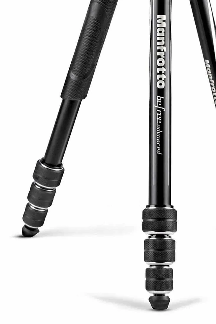 Manfrotto MVKBFR Befree Live Aluminum Lever-Lock Tripod Kit with EasyLink &amp; Case