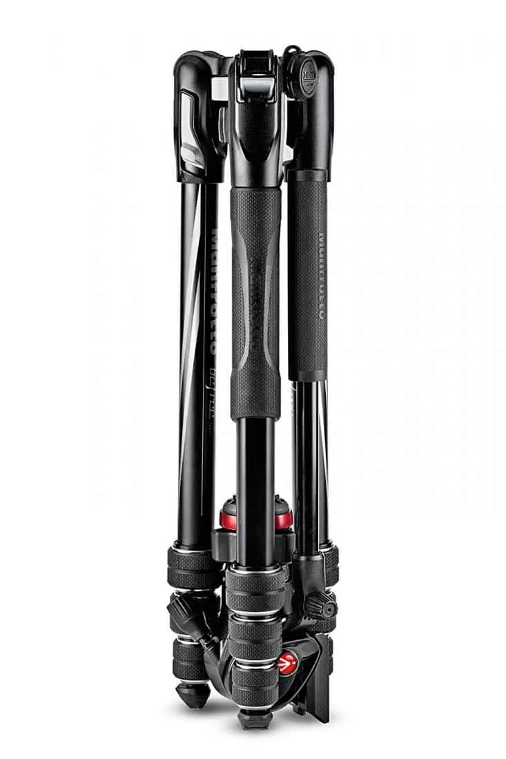 Manfrotto MVKBFR Befree Live Aluminum Lever-Lock Tripod Kit with EasyLink &amp; Case