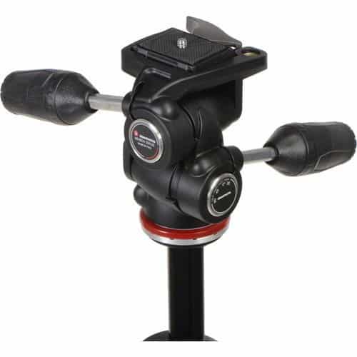 Manfrotto MK290DUA3-3 290 Dual Aluminum Tripod with 3-Way Pan/Tilt Head