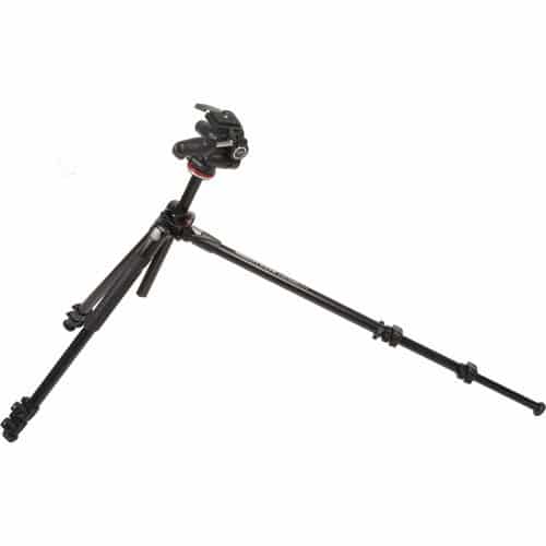 Manfrotto MK290DUA3-3 290 Dual Aluminum Tripod with 3-Way Pan/Tilt Head