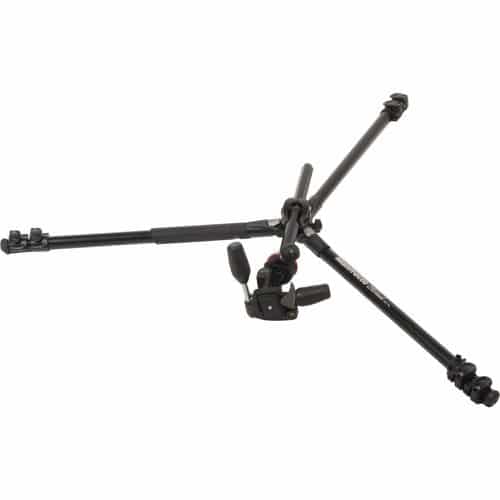 Manfrotto MK290DUA3-3 290 Dual Aluminum Tripod with 3-Way Pan/Tilt Head