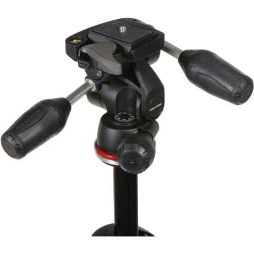 Manfrotto MK290XTA3-3W 290 Xtra Aluminum Tripod with 804 3-Way Pan/Tilt Head
