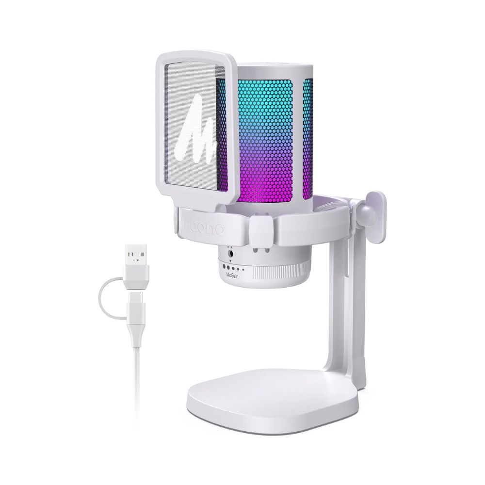 MAONO DGM20 – GamerWave Condenser USB Gaming RGB Microphone