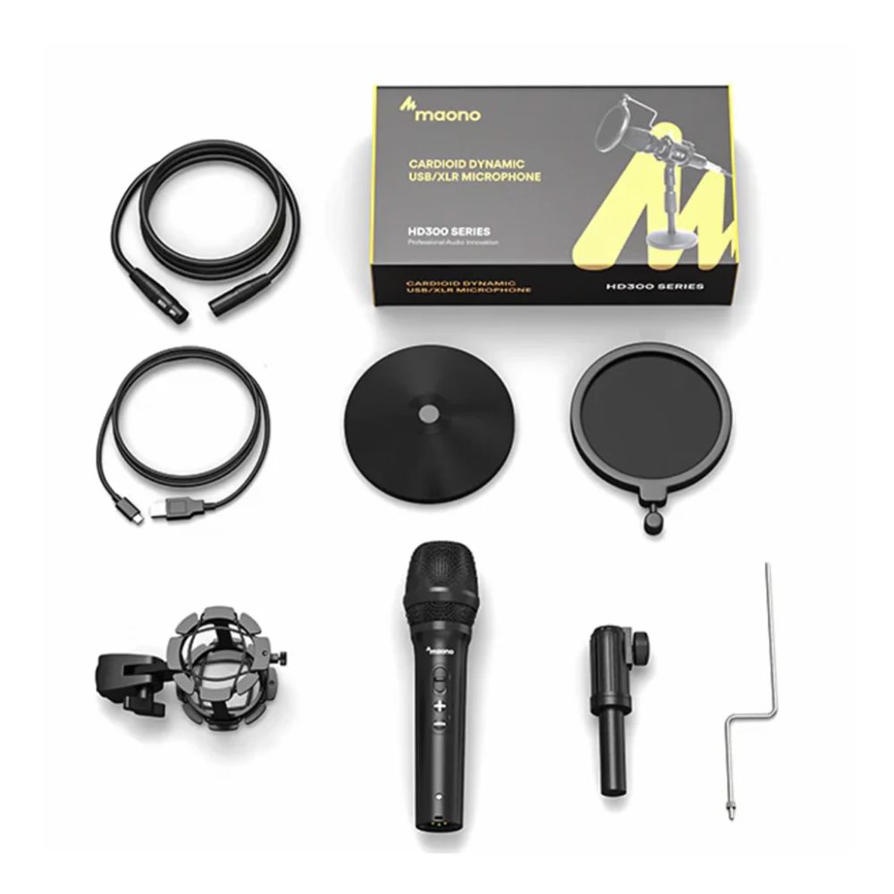 MAONO HD300T USB/XLR Dynamic Broadcast Microphone