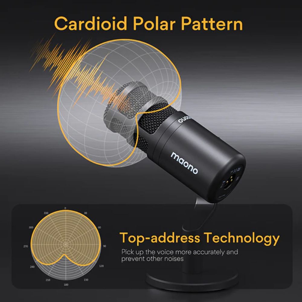 MAONO PD100 Podcast XLR Microphone