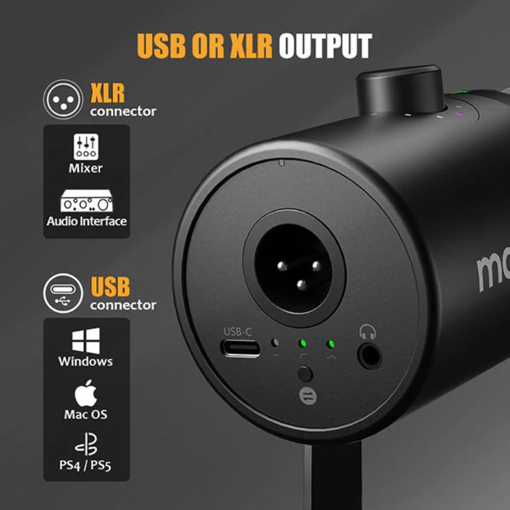 MAONO PD400X USB – XLR Dynamic Microphone