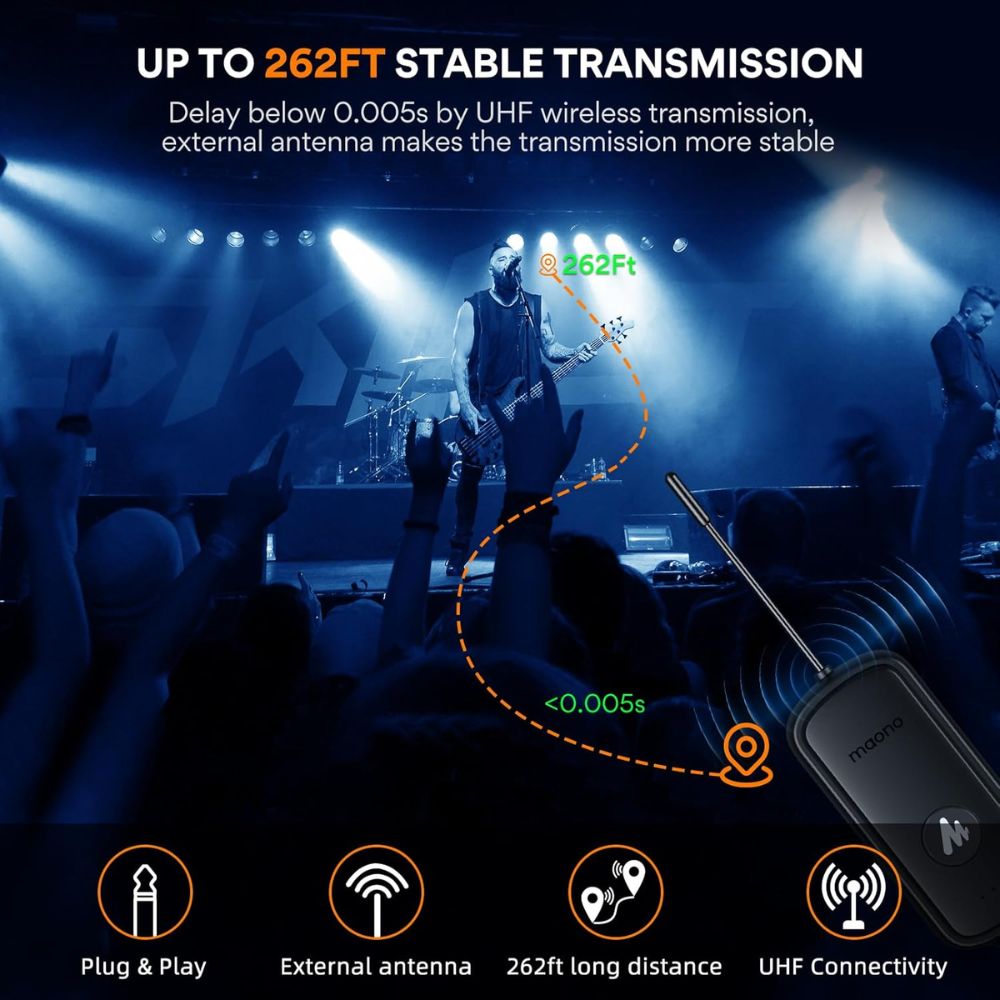 MAONO WM760 A2 Wireless Microphone