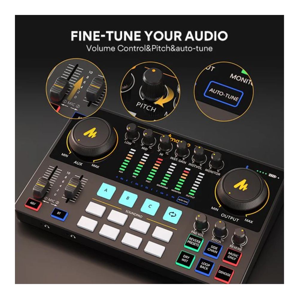 MAONOCASTER AME2 Gen2 Audio Interface &amp; Podcast Equipment