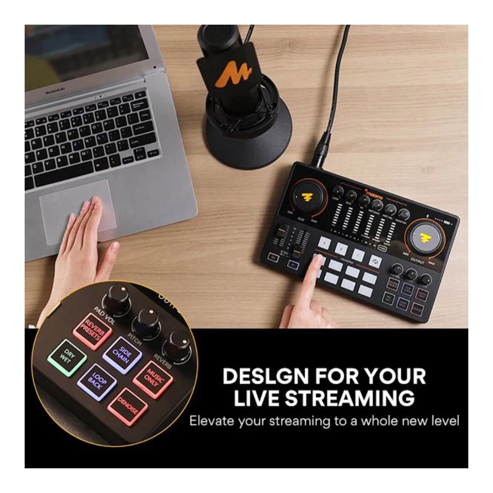 MAONOCASTER AME2 Gen2 Audio Interface &amp; Podcast Equipment