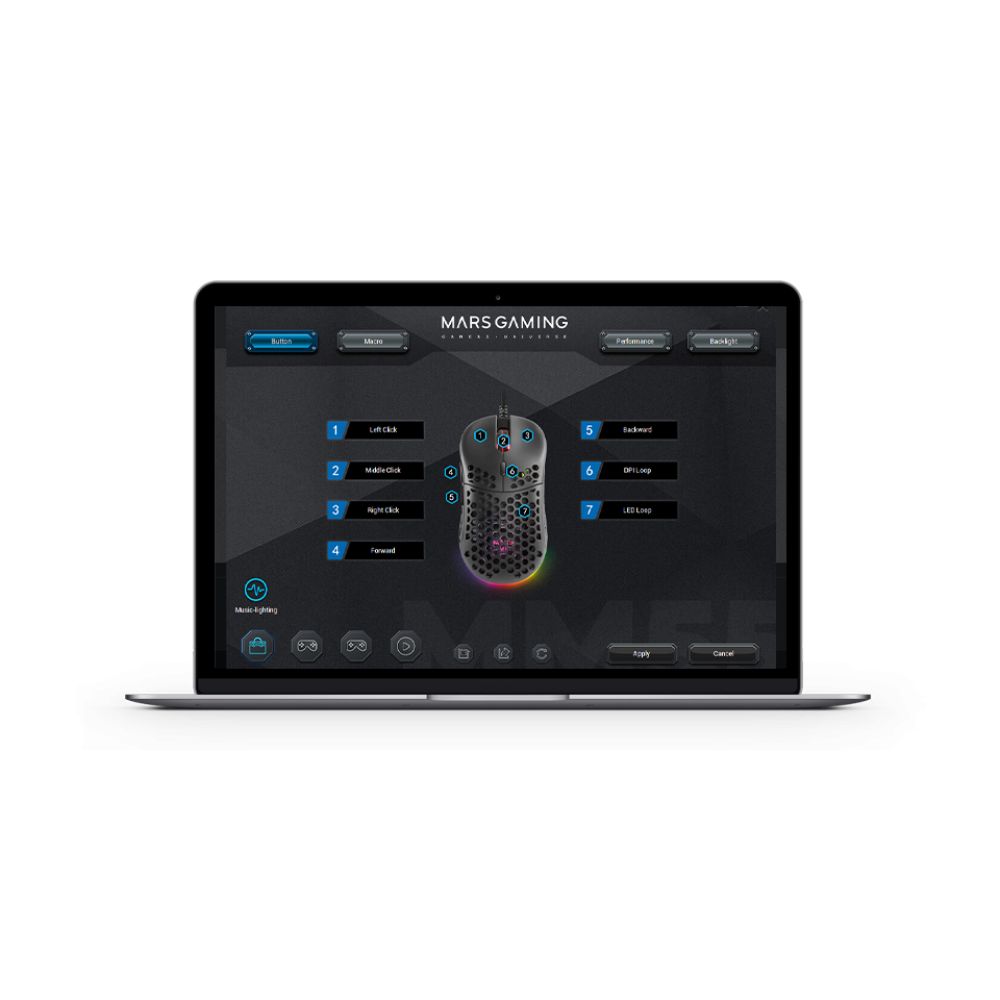 Mars Gaming MM55 Gaming Mouse