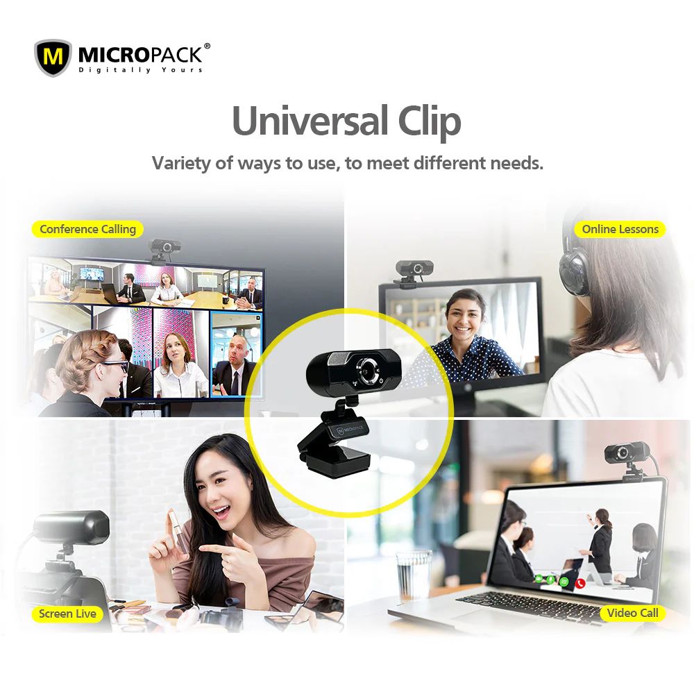 Micropack 720P HD MWB-16 Live Stream Webcam