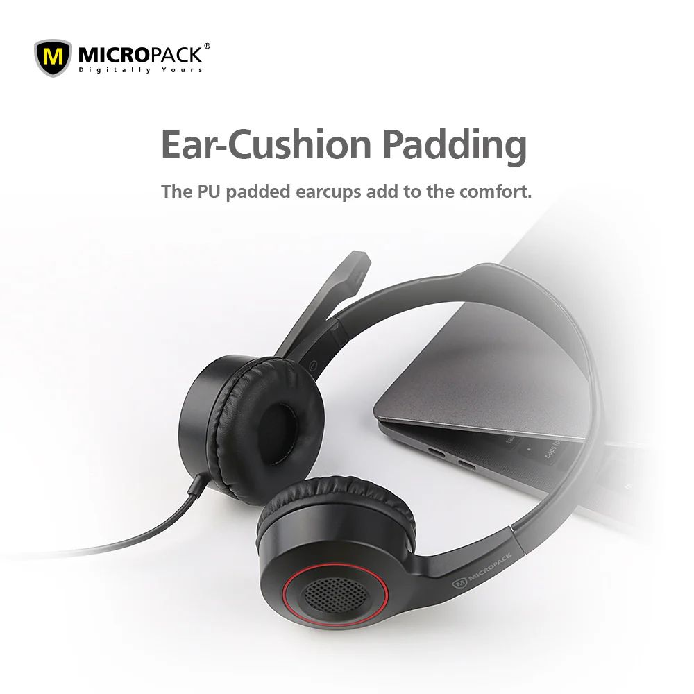 Micropack Wired Headset Stereo Sound MHP-02