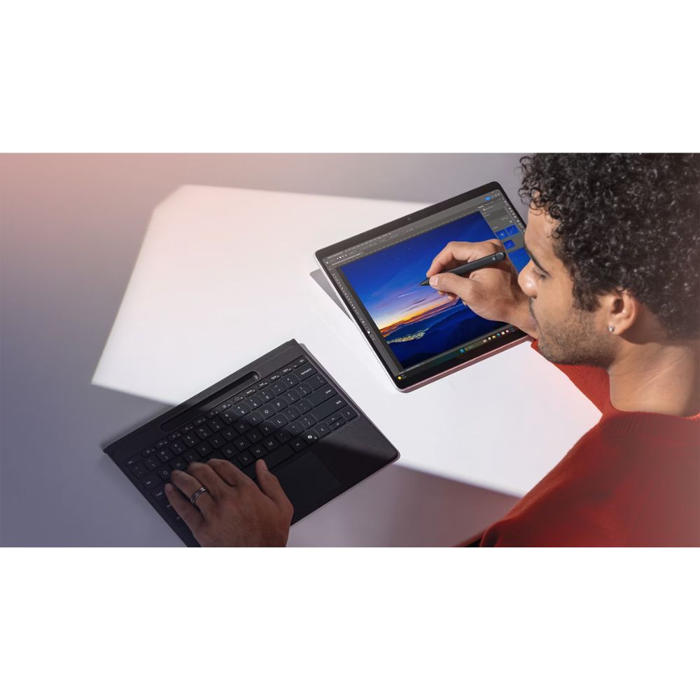 Microsoft Surface Pro Flex Keyboard with Slim Pen.