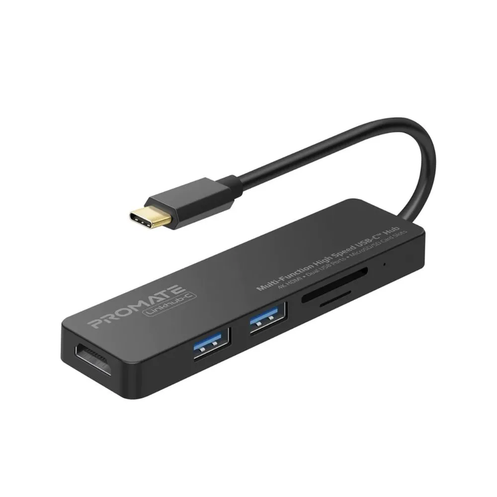 Multi-Function High Speed USB-C™ Hub LinkHub-C