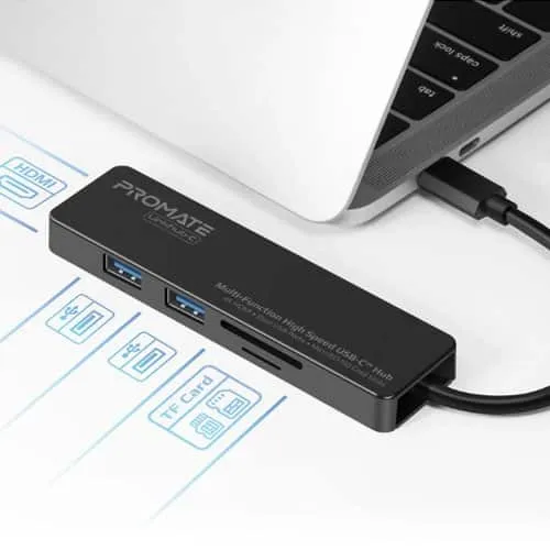 Multi-Function High Speed USB-C™ Hub LinkHub-C