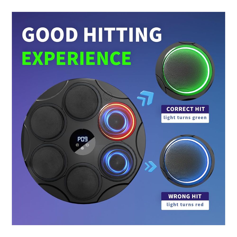 Music Boxing Machine – Boxing Trainer with Boxing Gloves
