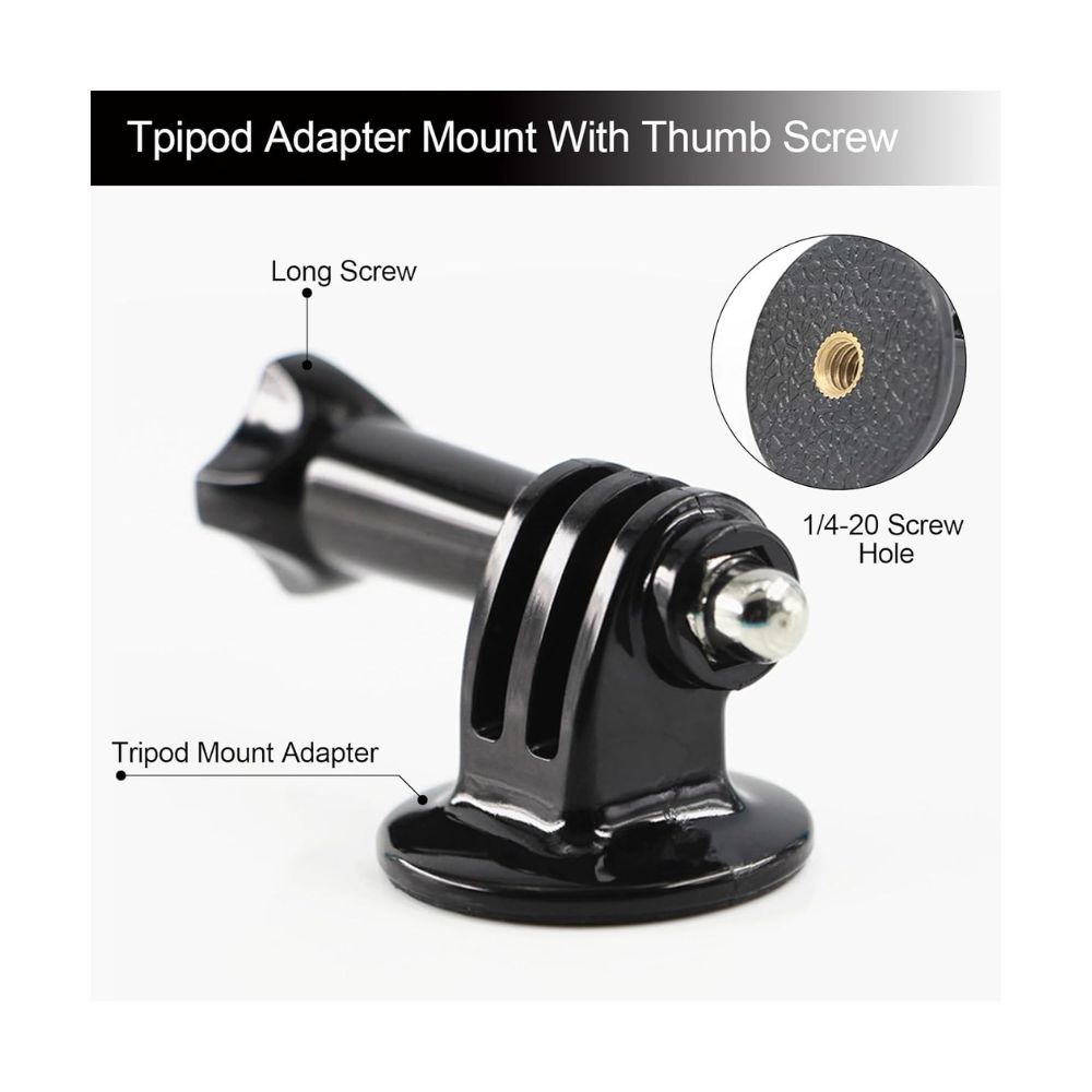 NAWOKEENY 4 Pairs Tripod Mount Adapter for GoPro