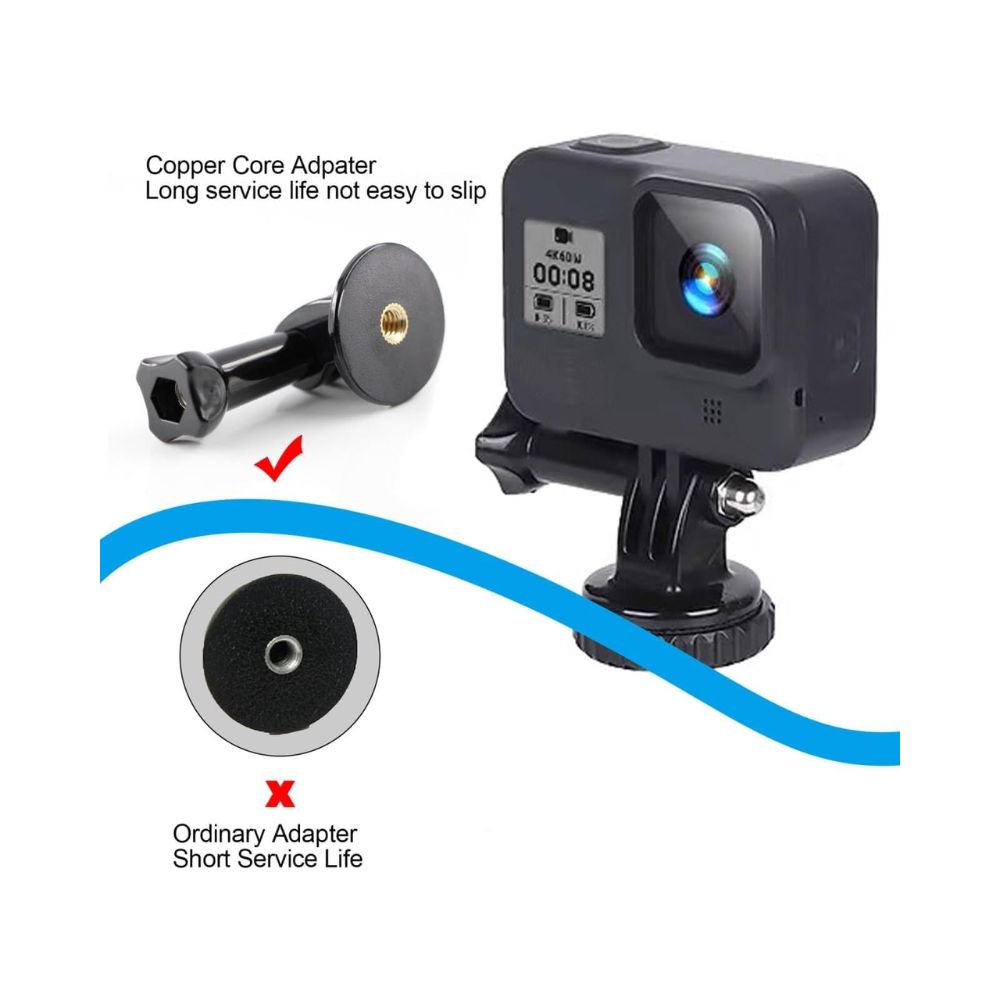NAWOKEENY 4 Pairs Tripod Mount Adapter for GoPro