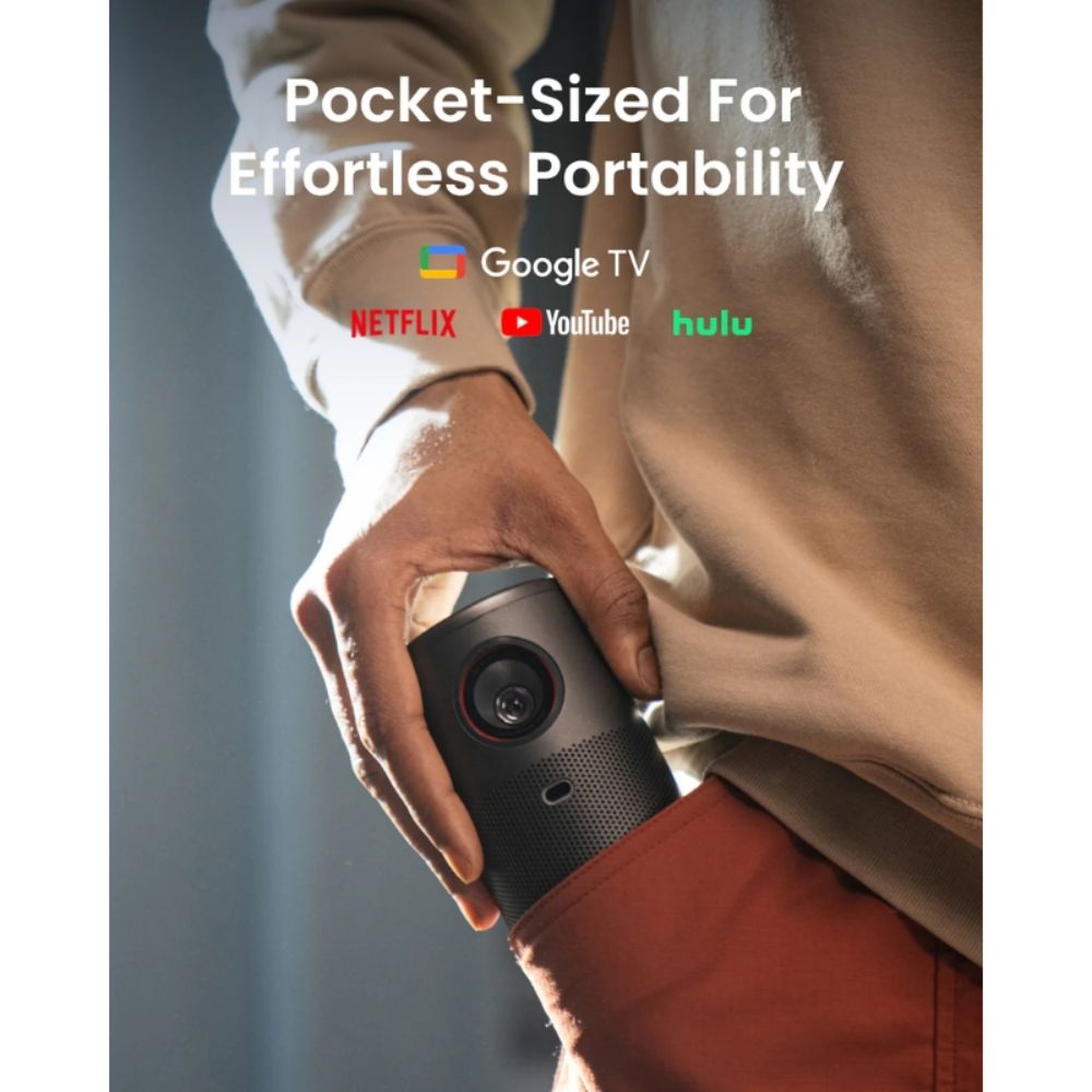 Nebula Capsule Air The World’s Smallest Google TV Projector