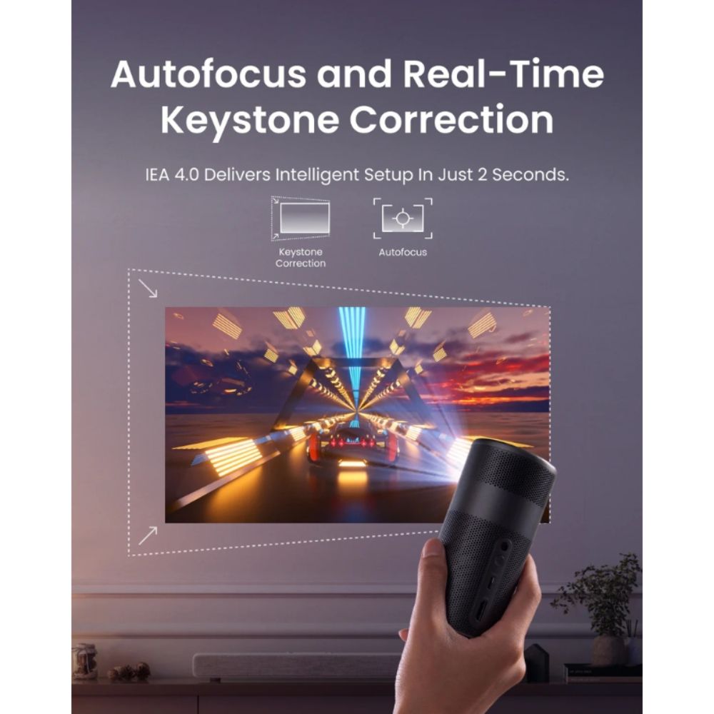 Nebula Capsule Air The World’s Smallest Google TV Projector