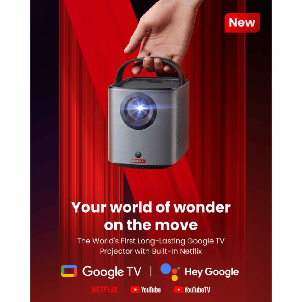 Nebula Mars 3 Air Portable Google TV Projector