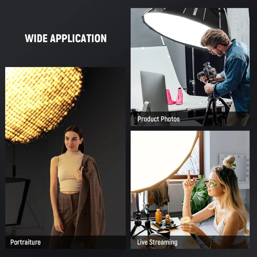 NEEWER 120cm Parabolic Softbox