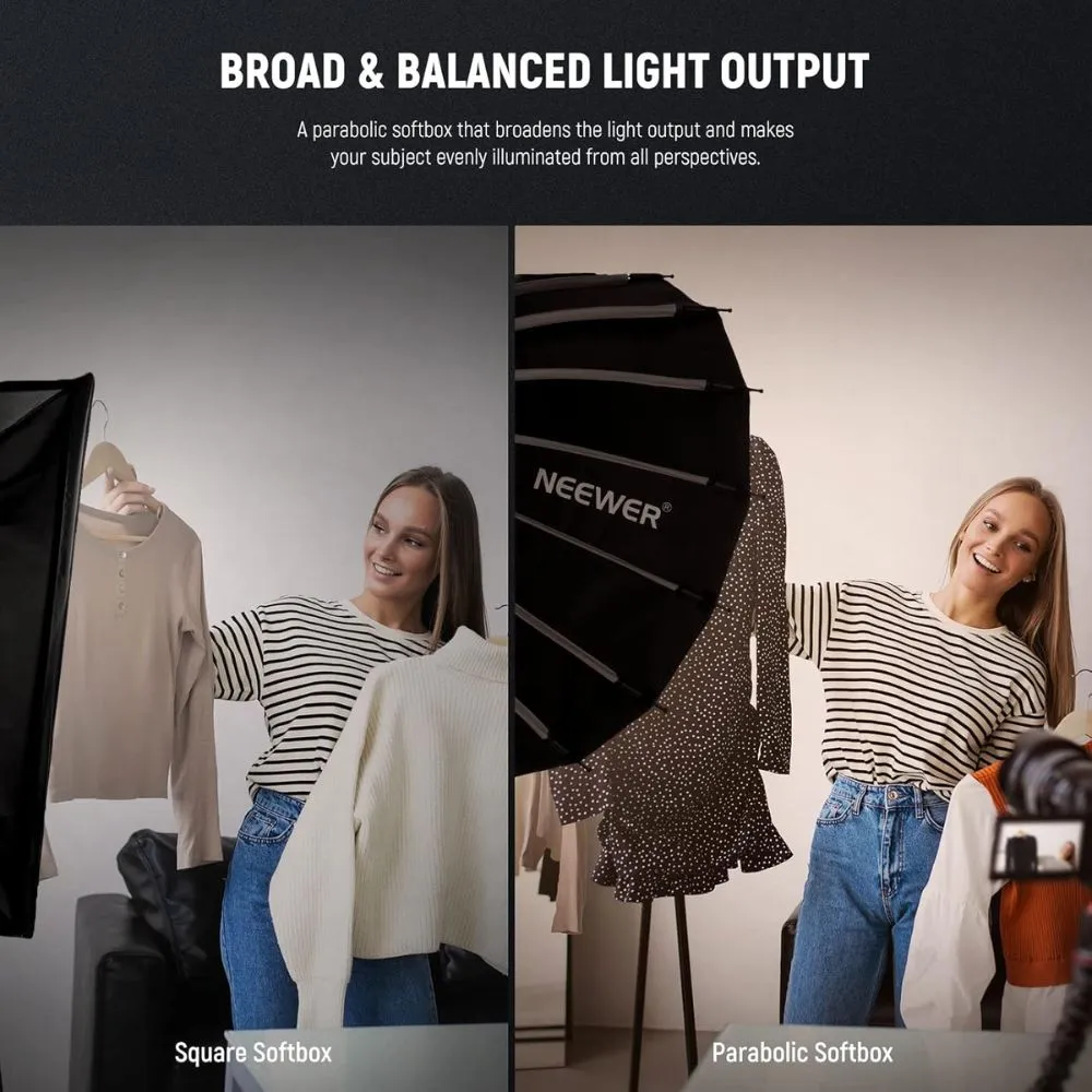 NEEWER 65cm Parabolic Softbox