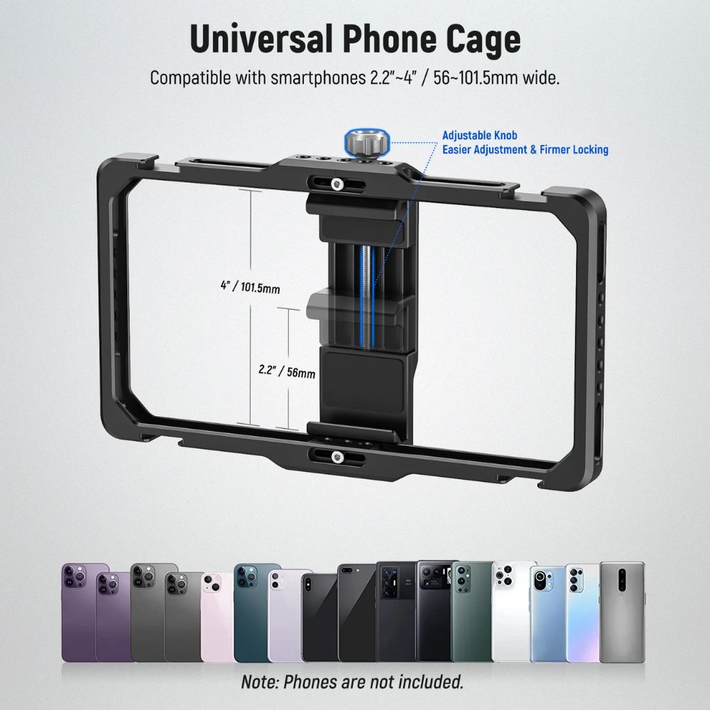 NEEWER Upgraded Phone Rig Vlogging Kit – PA009