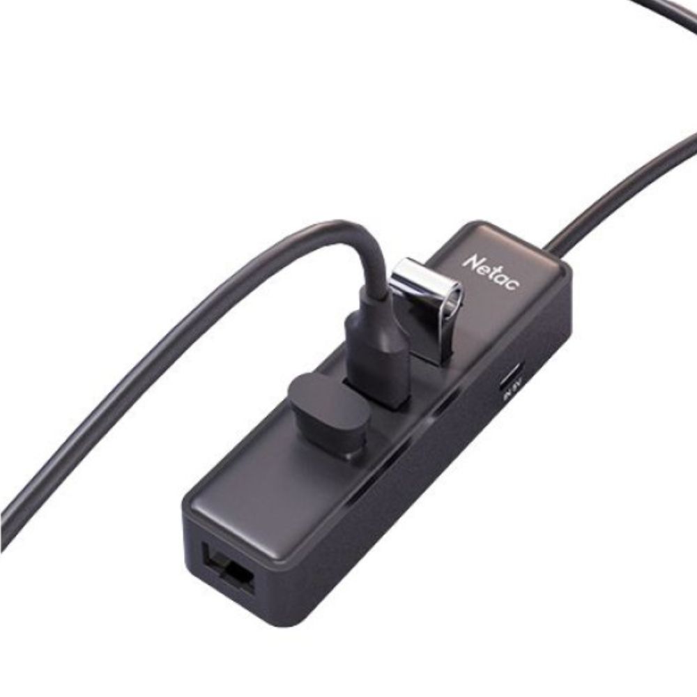 Netac NT08WF12 – 30BK | USB 3.0 Hub with Gigabit Ethernet