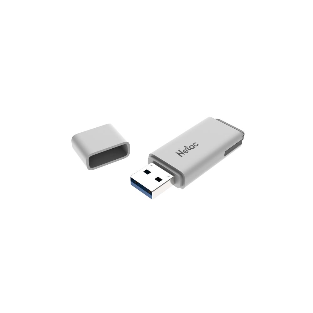 Netac U185N White | 256GB High-Performance USB 3.0 Flash Drive
