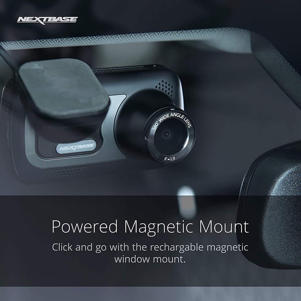Nextbase 522GW Dash Cam 3″ HD 1440p