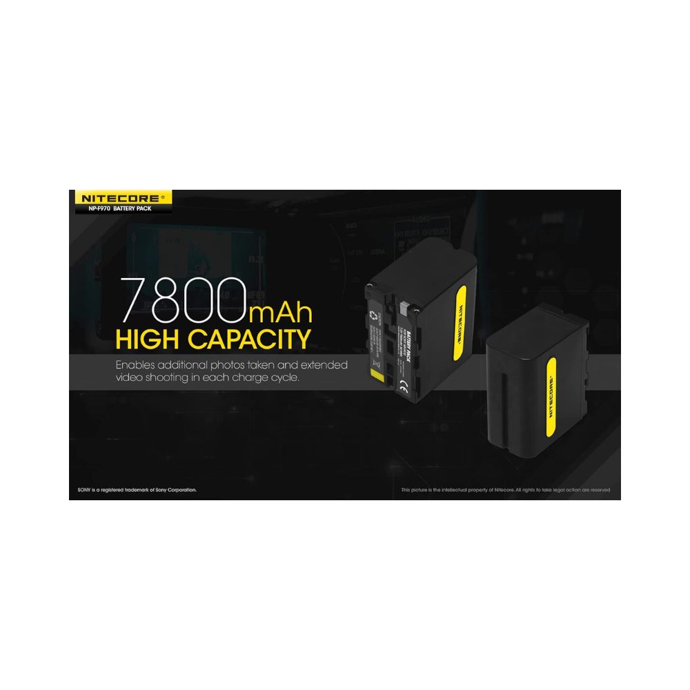 Nitecore NP-F970 Li-ion Battery