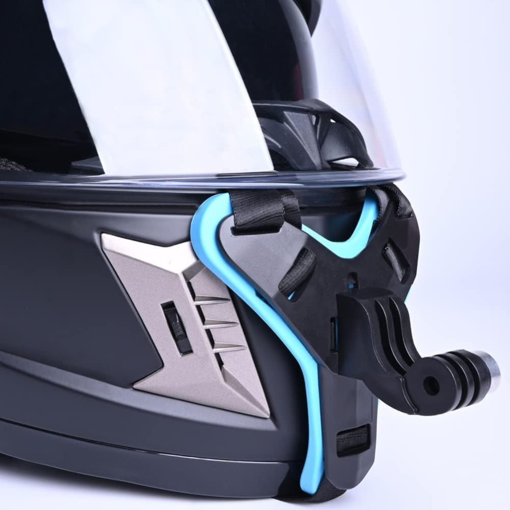 O Ozone Full Face Helmet Chin Camera Mount
