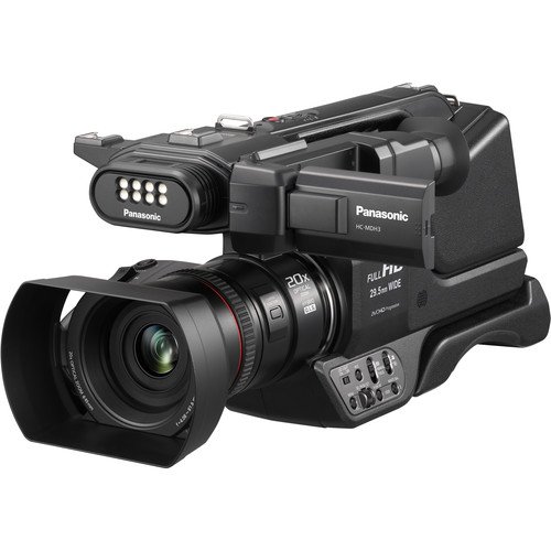 Panasonic HC-MDH3 AVCHD Shoulder Mount Camcorder with LCD Touchscreen &amp; LED Light