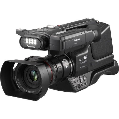 Panasonic HC-MDH3 AVCHD Shoulder Mount Camcorder with LCD Touchscreen &amp; LED Light
