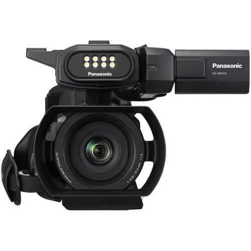 Panasonic HC-MDH3 AVCHD Shoulder Mount Camcorder with LCD Touchscreen &amp; LED Light