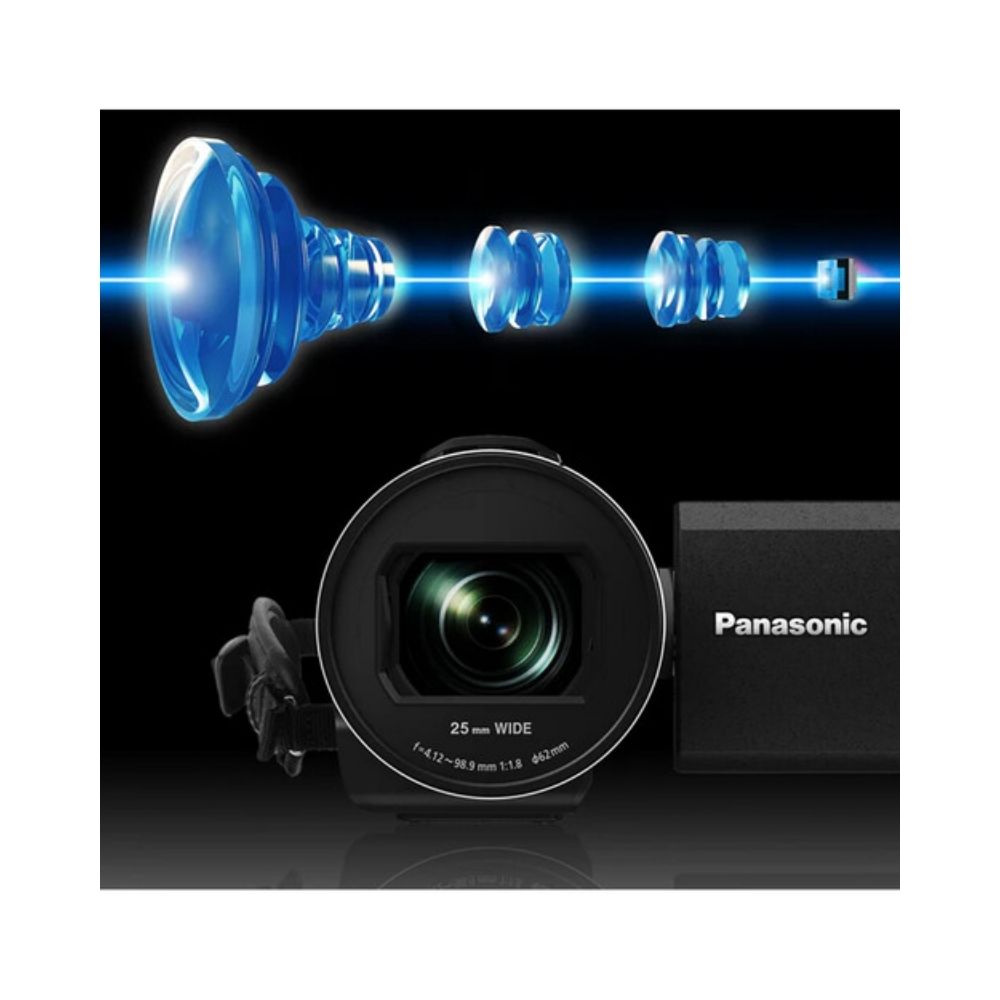 Panasonic HC-VX3 UHD 4K Camcorder with 24x Zoom